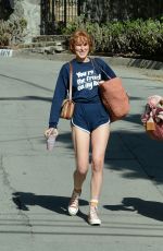 RUMER and TALLULAH WILLIS Out in Los Angeles 04/30/2022