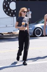 RUMER WILLIS Out for Iced Coffee in Los Angeles 05/25/2022