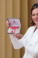 RUTH WILSON Made An Member of the Order of the British Empire at Buckingham Palace 05/04/2022