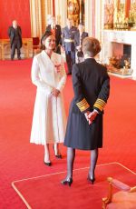 RUTH WILSON Made An Member of the Order of the British Empire at Buckingham Palace 05/04/2022