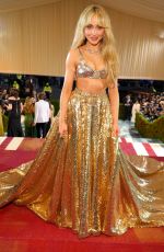 SABRINA CARPENTER at Met Gala Celebrating In America: An Anthology of Fashion in New York 05/02/2022