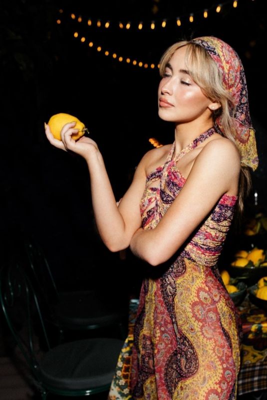 SABRINA CARPENTER for Etro 05/30/2022