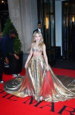 SABRINA CARPENTER Heading to 2022 Met Gala in New York 05/02/2022