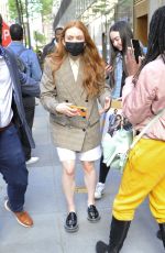 SADIE SINK Arrives at Today Show in New York 05/11/2022