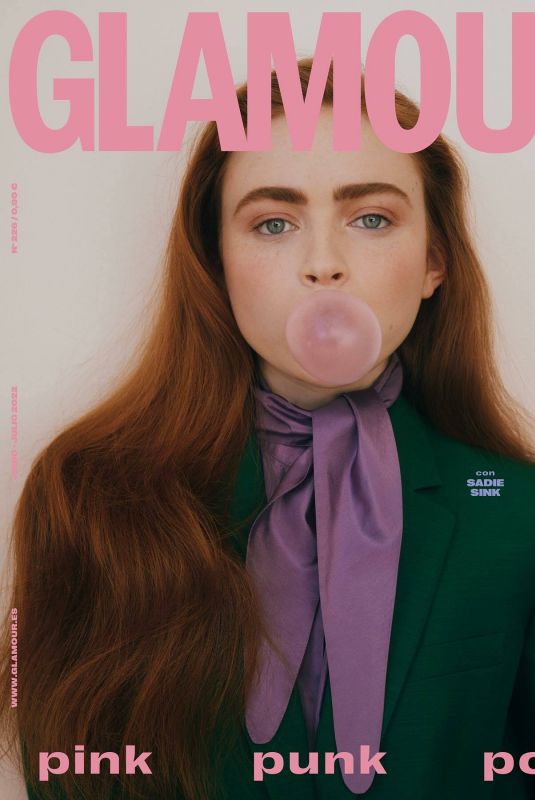 SADIE SINK for Glamour Magazine, Spain June/July 2022