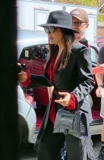 SALMA HAYEK on the Set for Magic Mike 3 in London 05/17/2022
