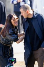 SALMA HAYEK Out on the Set of Magic Mike in London 05/08/2022