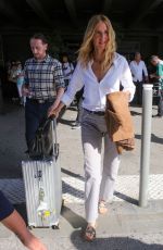 SANDRINE KIBERLAIN Arrives at Nice Airport 05/20/20222