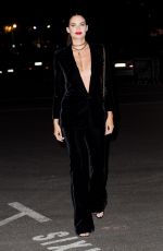 SARA SAMPAIO Arrives at Naomi Campbell