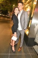 SARAH HYLAND and Wells Adams on a Date Night in New York 05/17/2022