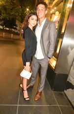 SARAH HYLAND and Wells Adams on a Date Night in New York 05/17/2022