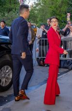 SARAH HYLAND Arrives at NBC Upfronts Dinner at Marea in New York 05/15/2022