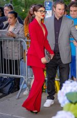 SARAH HYLAND Arrives at NBC Upfronts Dinner at Marea in New York 05/15/2022