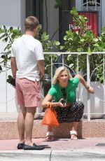 SAVANNAH CHRISHLEY Out Shopping in Miami 05/11/2022