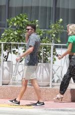 SAVANNAH CHRISHLEY Out Shopping in Miami 05/11/2022