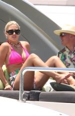 SAVANNAH CHRISLEY and EMMY MEDDERS at a Boat Ride in Miami Bay 05/13/2022