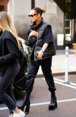 SELENA GOMEZ and SOFIA CARSON Out for Lunch at Shun Lee Restaurant in New York 05/15/2022