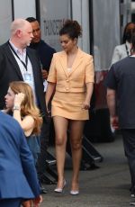 SELENA GOMEZ Arrives at Disney Hulu Upfronts in New York 05/17/2022