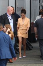 SELENA GOMEZ Arrives at Disney Hulu Upfronts in New York 05/17/2022