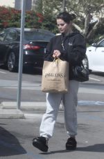 SELENA GOMEZ at Grocery Shopping at Pavilions in Malibu 05/24/2022