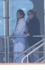 SELENA GOMEZ Celebrates Memorial Day with Friends at a Luxury Yacht in Malibu 05/31/2022