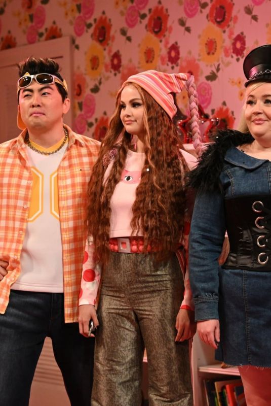 SELENA GOMEZ Hosting Saturday Night Live in New York 05/14/2022
