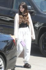 SELENA GOMEZ Out Shopping for Grocery in Malibu 05/29/2022