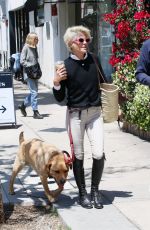 SELMA BLAIR Out with a Friend for Coffee in Los Angeles 04/30/2022