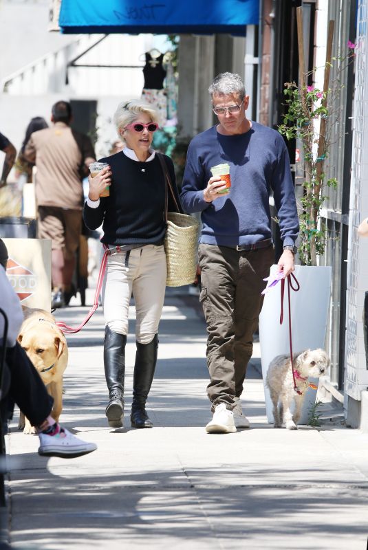 SELMA BLAIR Out with a Friend for Coffee in Los Angeles 04/30/2022