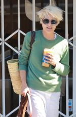 SELMA BLAIR Out with Her Service Dog in Studio City 05/06/2022