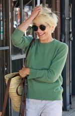 SELMA BLAIR Out with Her Service Dog in Studio City 05/06/2022