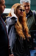 SHAKIRA Arrives at NBC Upfronts in New York 05/15/2022