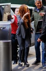 SHAKIRA Arrives at NBC Upfronts in New York 05/15/2022