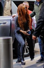 SHAKIRA Arrives at NBC Upfronts in New York 05/15/2022