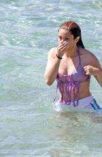 SHAKIRA Out at a Beach in Ibiza 05/08/2022