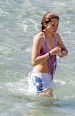SHAKIRA Out at a Beach in Ibiza 05/08/2022
