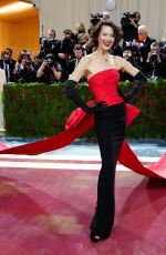 SHALOM HARLOW at Met Gala Celebrating In America: An Anthology of Fashion in New York 05/02/2022