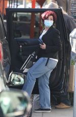 SHARON OSBOURNE Shopping at Alice + Olivia After Lunch at Nate