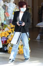 SHARON OSBOURNE Shopping at Alice + Olivia After Lunch at Nate
