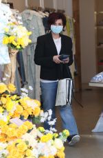 SHARON OSBOURNE Shopping at Alice + Olivia After Lunch at Nate