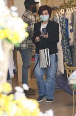 SHARON OSBOURNE Shopping at Alice + Olivia After Lunch at Nate
