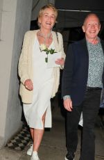 SHARON STONE Leaves Craig