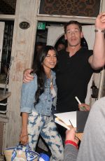 SHAY SHARIATZADEH and John Cena at Berenjak Restaurant in London 05/19/2022