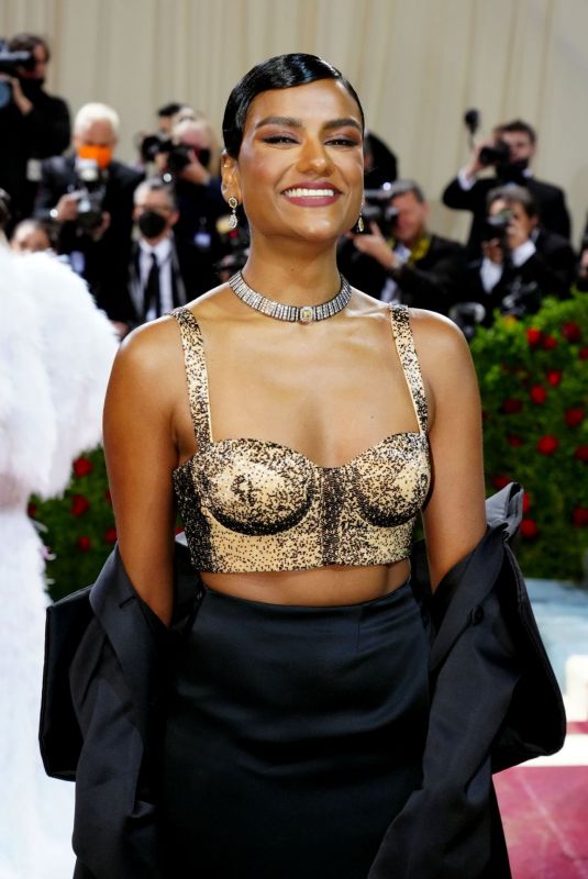 SIMONE ASHLEY at Met Gala Celebrating In America: An Anthology of Fashion in New York 05/02/2022