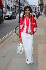 SINITTA Arrives at a Talent Party in London 05/17/2022