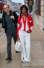 SINITTA Arrives at a Talent Party in London 05/17/2022