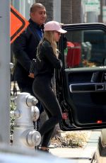 SOFIA RICHIE Leaves a Dermatologist in Beverly Hills 05/18/2022