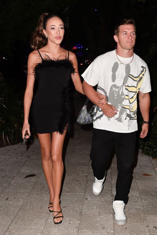 SOPHIA CULPO Arrives at Swan Restaurant in Miami 05/08/2022