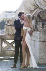 STASSI SCHROEDER and Beau Clark Photoshooting Before Their Pre-wedding Party in Rome 05/11/2022
