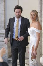 STASSI SCHROEDER and Beau Clark Photoshooting Before Their Pre-wedding Party in Rome 05/11/2022